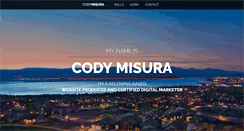 Desktop Screenshot of codymisura.com